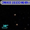 2MASS J11324649+0000099