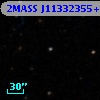 2MASS J11332355+0012465