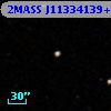 2MASS J11334139+0013529