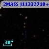 2MASS J11332710+0014221