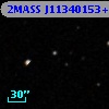 2MASS J11340153+0017009