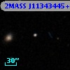2MASS J11343445+0007389