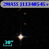 2MASS J11340545+0008434