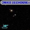 2MASS J11343686+0010546