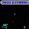 2MASS J11340080+0005083