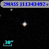 2MASS J11343492+0004422