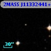 2MASS J11332441+0004381