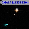 2MASS J11333830+0005483