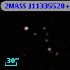 2MASS J11335520+0003330