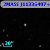 2MASS J11335497+0001358