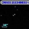 2MASS J11340031+0000276