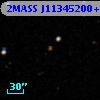 2MASS J11345200+0001152