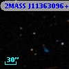 2MASS J11363096+0011210