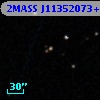 2MASS J11352073+0011599