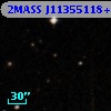 2MASS J11355118+0015070