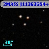 2MASS J11363584+0016047