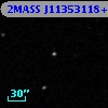 2MASS J11353118+0016577