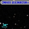 2MASS J11360250+0006051