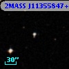 2MASS J11355847+0008205