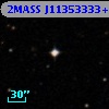2MASS J11353333+0009482