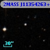 2MASS J11354263+0010499