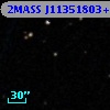 2MASS J11351803+0011291