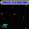 2MASS J11360200+0005039