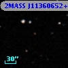 2MASS J11360652+0004371