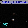 2MASS J11355744+0003363