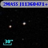 2MASS J11360471+0002303