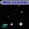 2MASS J11353946+0000152