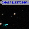 2MASS J11372906+0007413