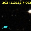 2QZ J113112.7-003359