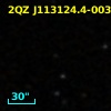 2QZ J113124.4-003154
