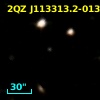 2MASS J11331324-0138249