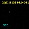 2QZ J113316.0-011230