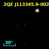 2QZ J113345.9-002632