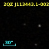 2QZ J113443.1-002858