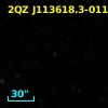 2QZ J113618.3-011254