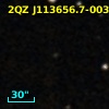 2QZ J113656.7-003732