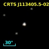 2MASS J11340556-0220458