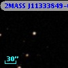2MASS J11333849-0010091