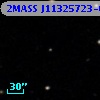 2MASS J11325723-0007584