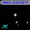 2MASS J11324177-0009286