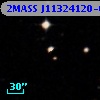 2MASS J11324120-0010133