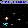 2MASS J11324696-0016259