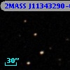 2MASS J11343290-0001221