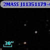 2MASS J11351179-0010118