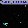 2MASS J11361396-0001301