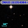 2MASS J11354304-0003345